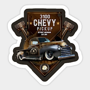 3100 Classic Chevy Sticker